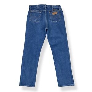 Wrangler Jeans Men 36x33 (ACTUAL 35x31) Blue 13MW Cowboy Cotton EUC